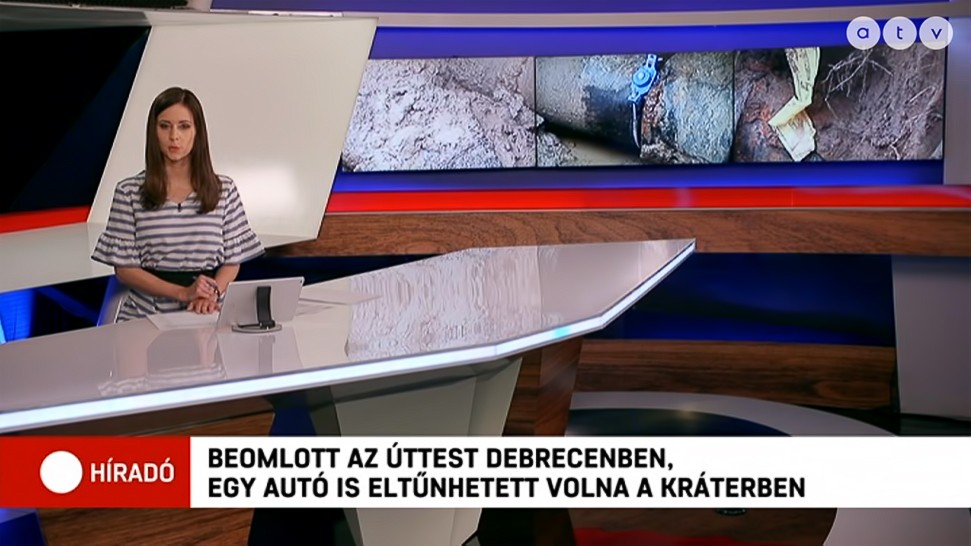 Komoly vízszivárgás volt Debrecenben!