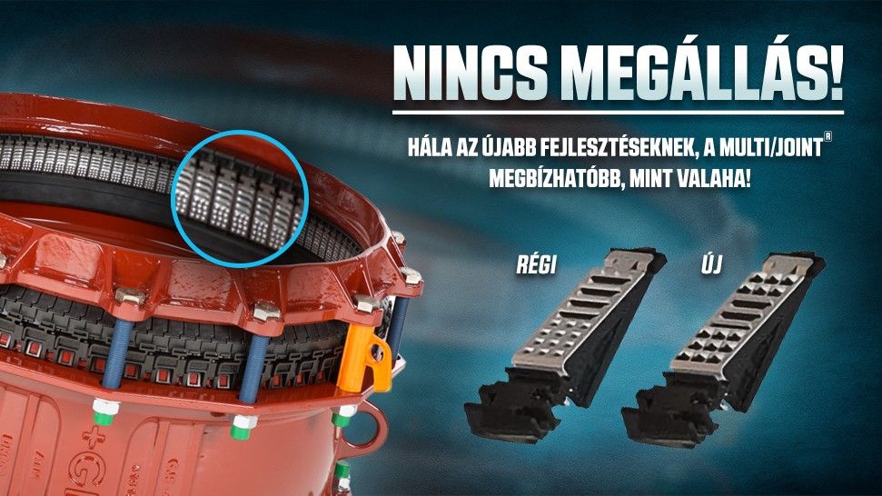 Új MULTI/JOINT® 3000 Plus Uni/Fikser húzásbiztosító